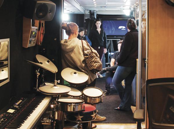 Inside the Lennon Tour Bus