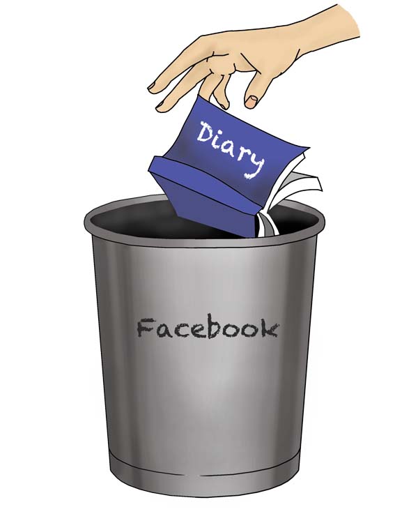 Facebook is not your diary. 