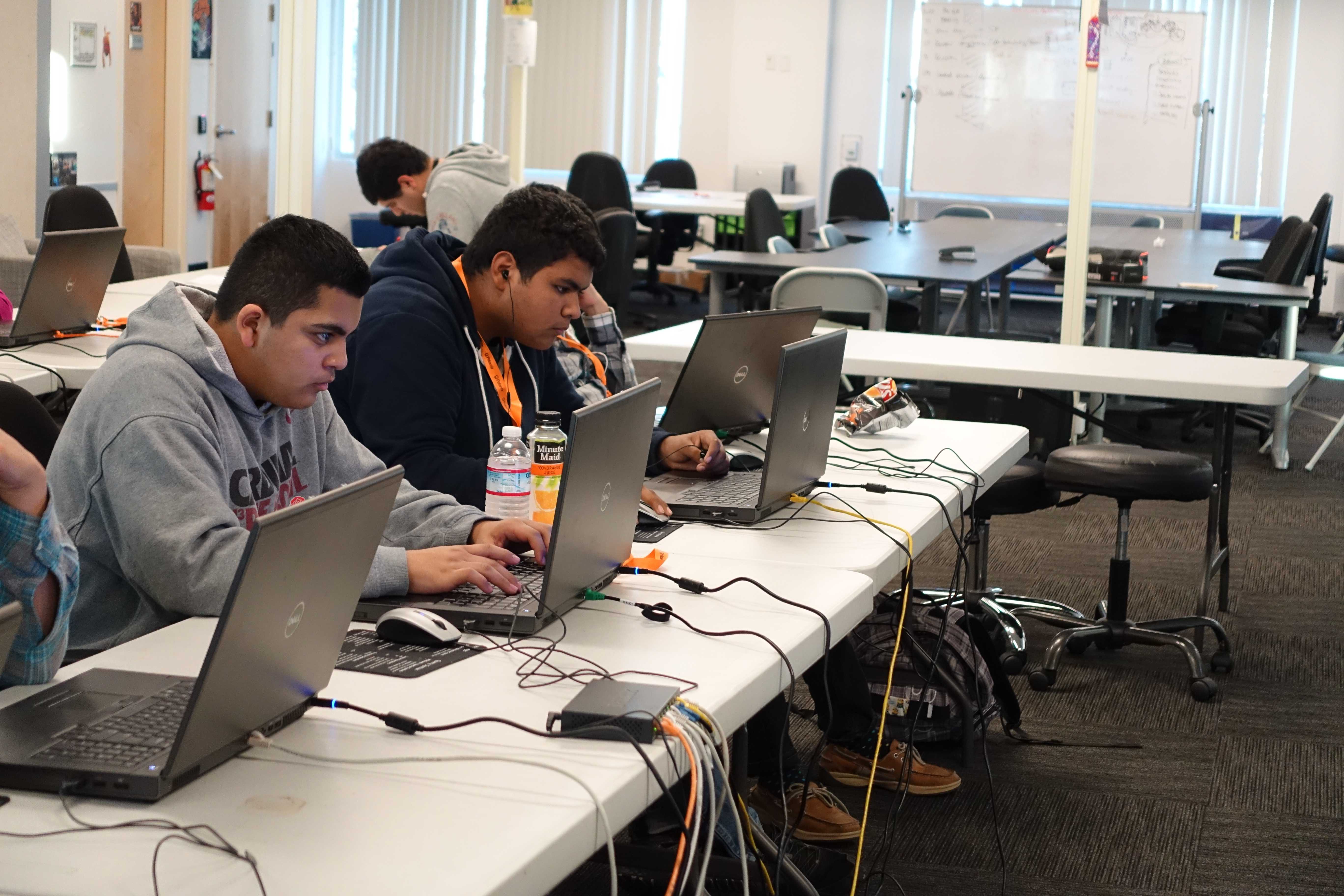 Catching the train to success: coding classes for low income students