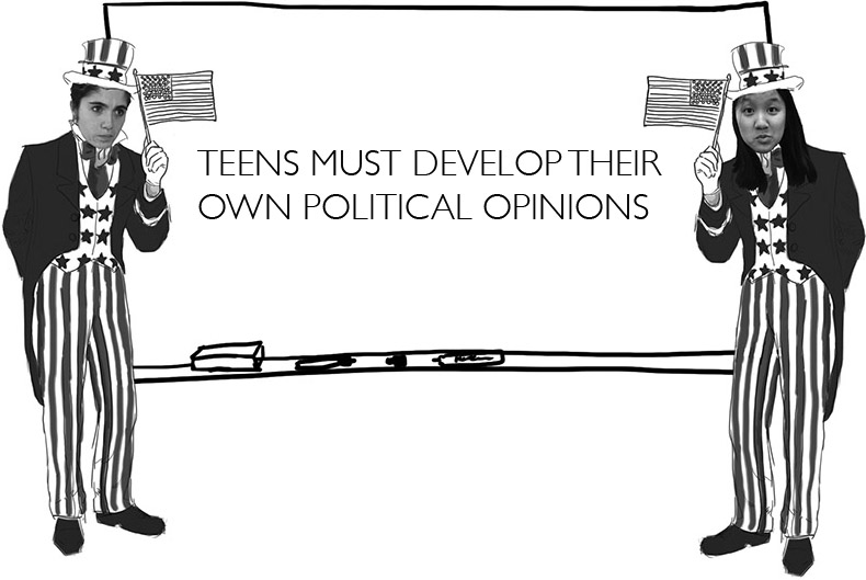 Choose Wisely: Teens must develop their own political ideas