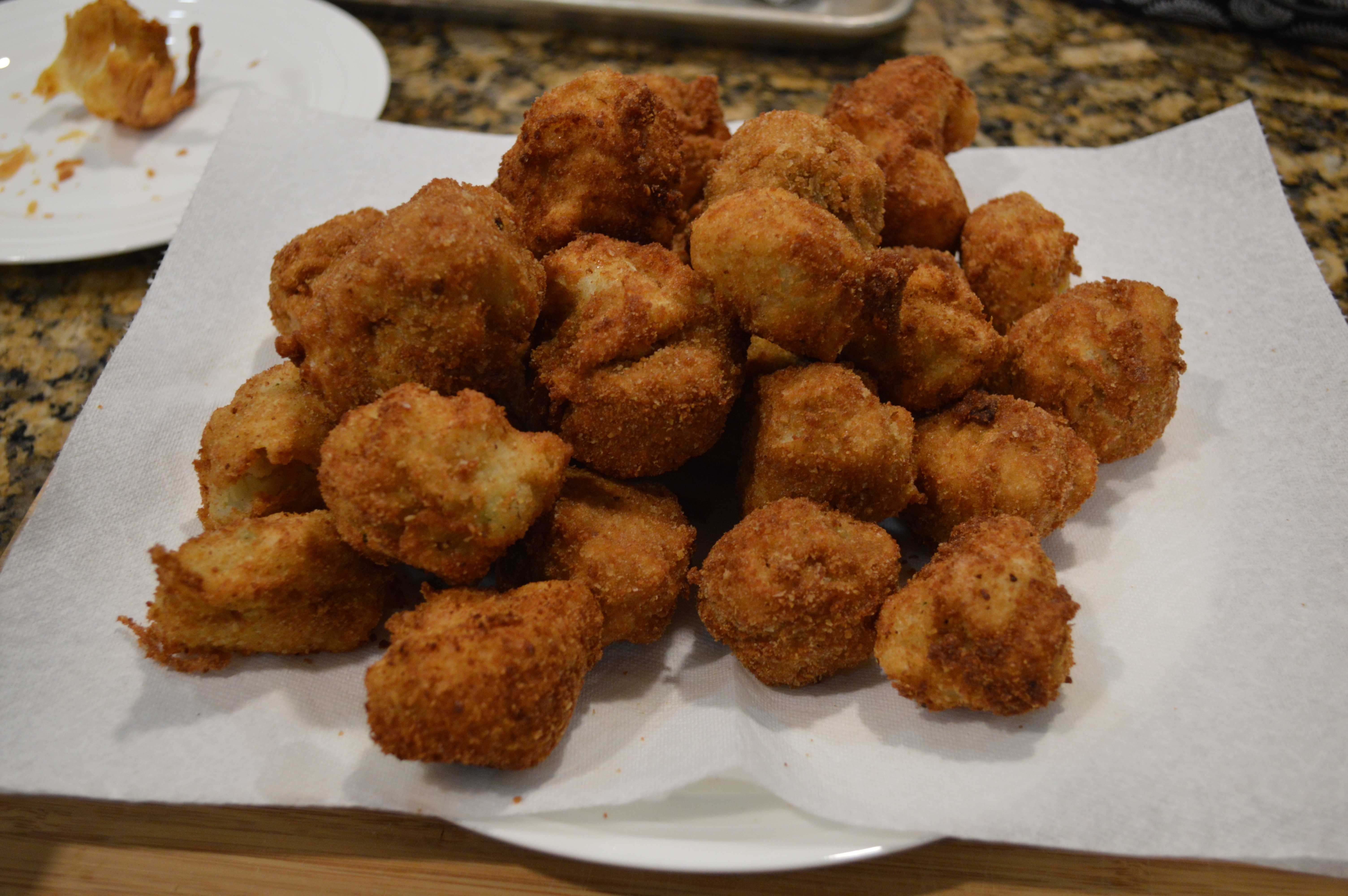 These mashed potato balls were extremely easy to make and tasted delicious.