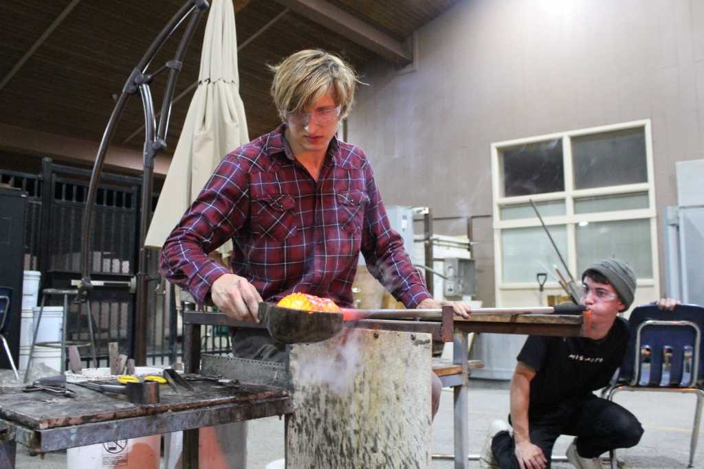 2,000 degrees Fahrenheit: Forging art with friends and fire