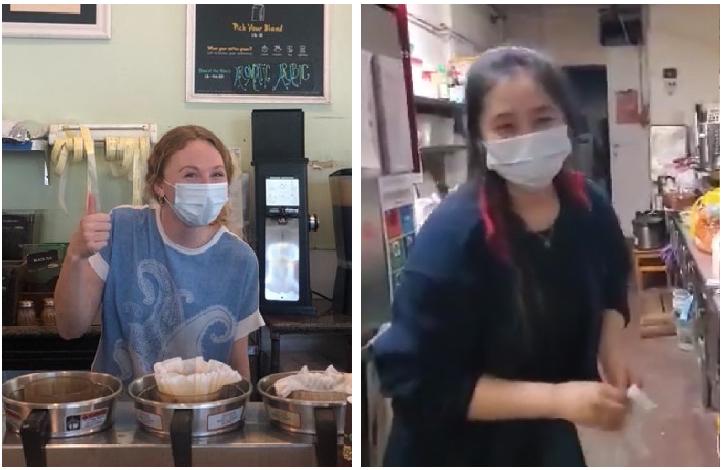 Essential employees: Student workers at Philz Coffee and Sweetheart Cafe