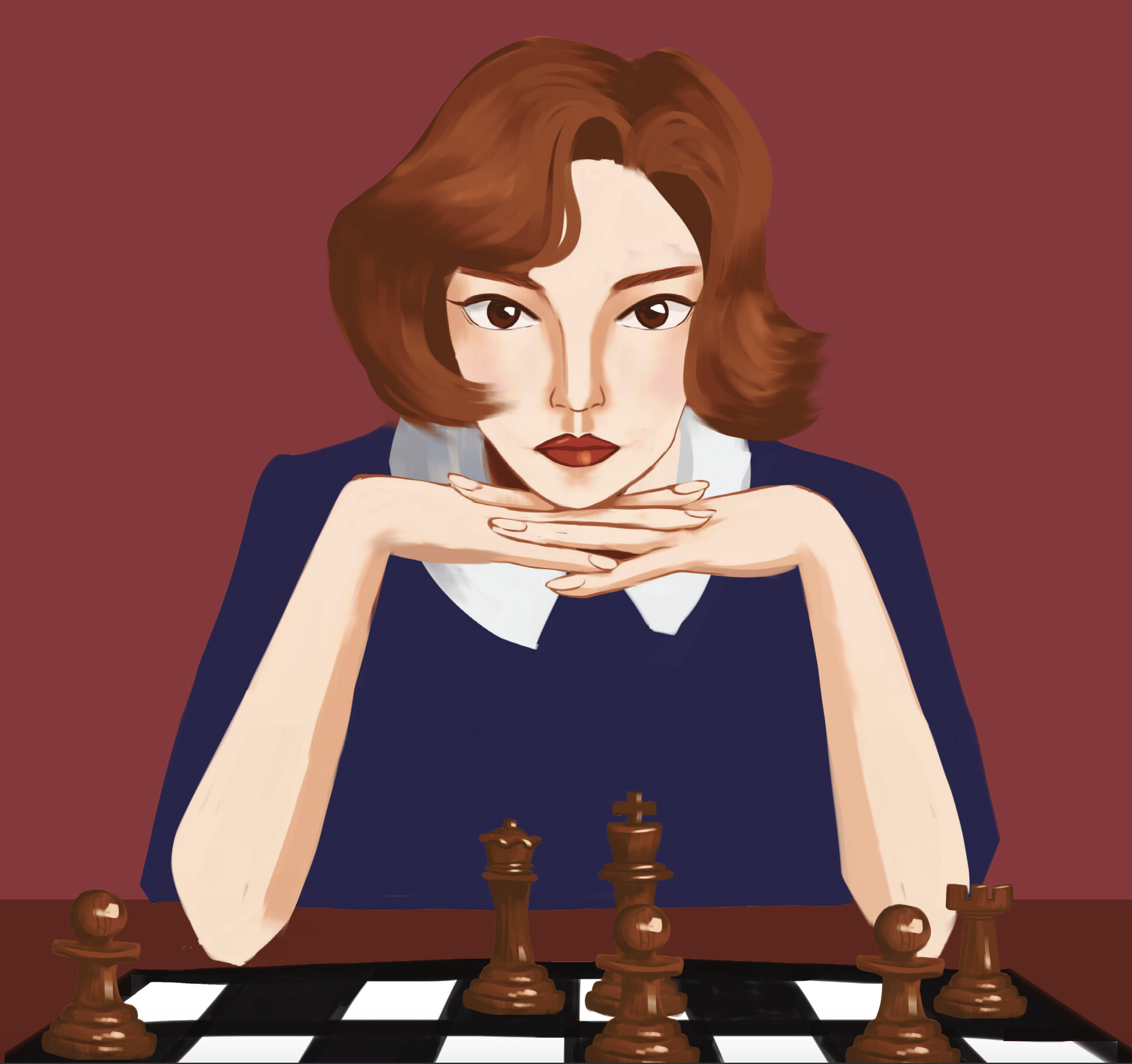 GENIUS & MADNESS, Beth Harmon - The Queen's Gambit
