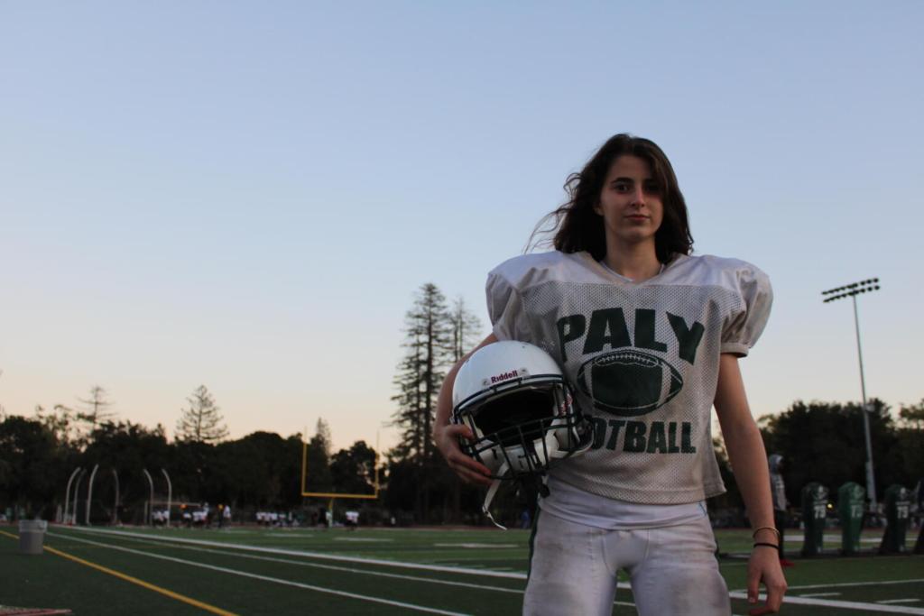 The new normal: Palys most recent female football player