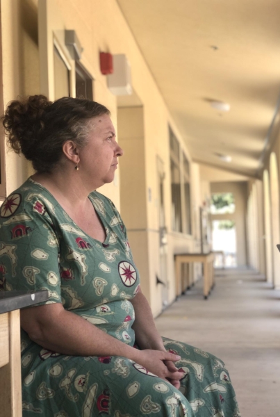 SHARING HER STORY — Science teacher Liz Brimhall recalls her experience accessing mental health resources through the district. “Even though the providers were all supposed to be accepting new patients ... they weren’t,” she said. Photo: Eva Chang